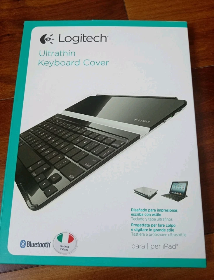 Logitech Ultrathin Keyboard cover per IPad 2 e 3 generazione ITA - Immagine 2 di 4