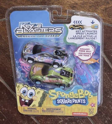SpongeBob SquarePants Key Blasters (2024) SANDY & PATRICK Vehicles!