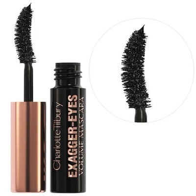 CHARLOTTE TILBURY EXAGGER-EYES VOLUME MASCARA-BLACK TRAVEL SIZE SET OF 3X
