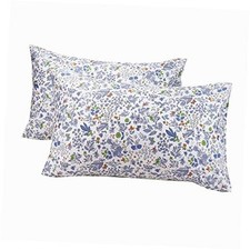 2 Piece White Queen Size Pillow Cases, 100 Cotton Pillowcase Covers, 20x30 5