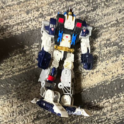 Hasbro Transformers Robot Action Figure Toy - White Blue Gray Red