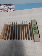 Nicholson  11 Count 8" Half Round  Bastard Files  Made In USA New