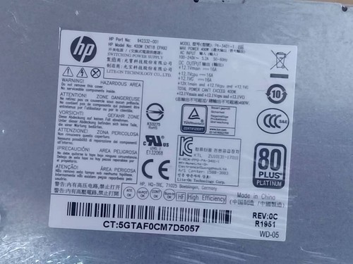 New Original Internal PSU Power Supply HP Envy TE01 Pavilion TG01TP01 L69242-800 - Picture 19 of 21