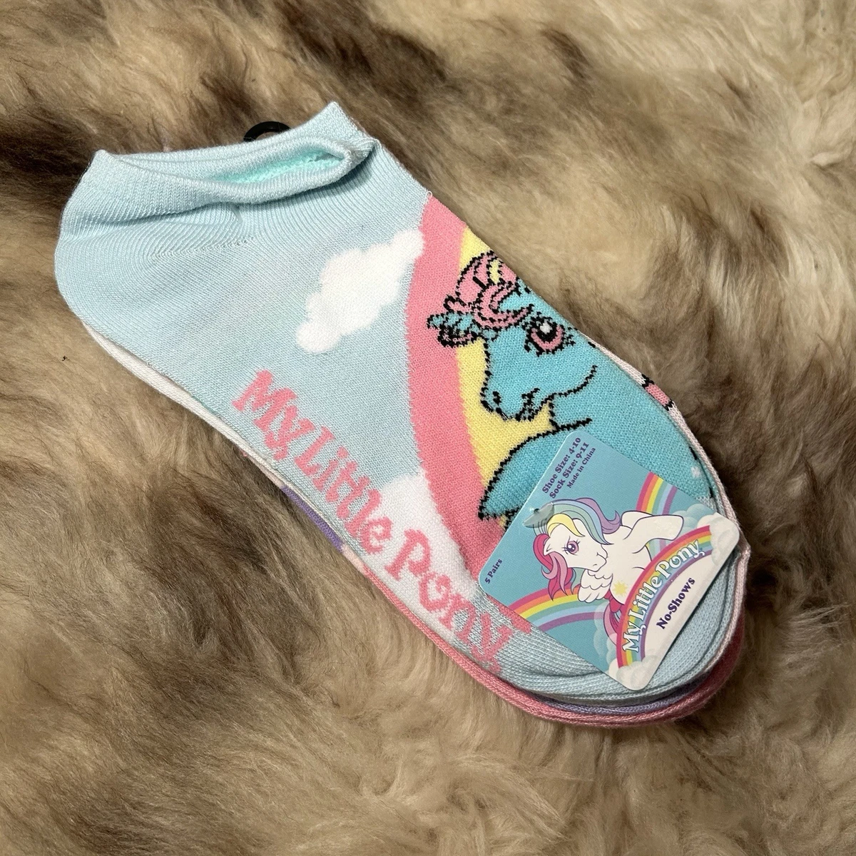 Pony P61012 Wollige knuffels Socken-Blocker, Blauw, 64