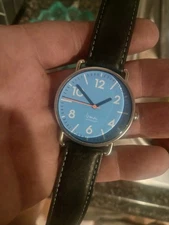 Projects Watches Men's Witherspoon Aqua Dial Excellent Condition 39.5 MM Case