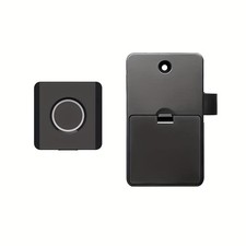 Smart Fingerprint Drawer Lock - Keyless, Durable Easy Install for Home Cabinets