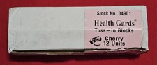 Health Guard CHERRY Toss-In Blocks Para Block Urinal Cakes PACK OF 12 NOS VTG