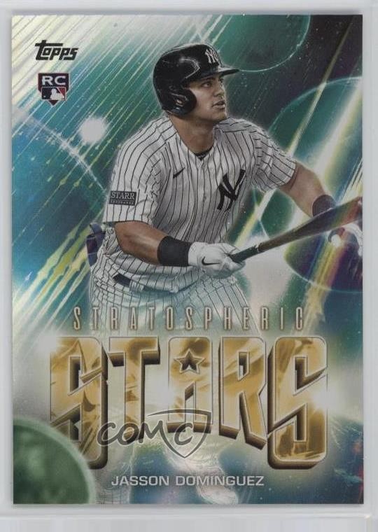 2024 Topps Update Stratospheric Stars Jasson Dominguez Domínguez Rookie RC 0ly5