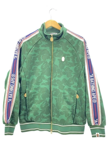 A BATHING APE (BAPE) Giacca A BATHING APE verde S usata