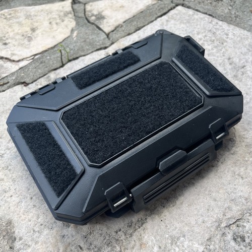 Thyrm DarkVault Comms V1 - Nav / Phone Case For PALS Webbing / MOLLE - Black