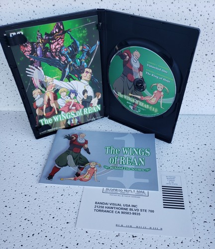 The Wings of Rean - Vol. 1 (DVD, 2007, Subtitled) ** No Scratches ** - Picture 3 of 3