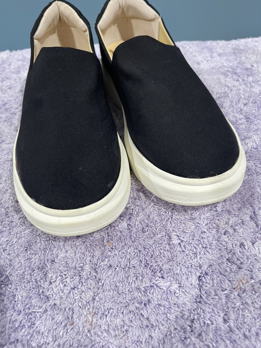 Sam Edelman Black & White Nerah Platform Casual Slip On  display picture 2