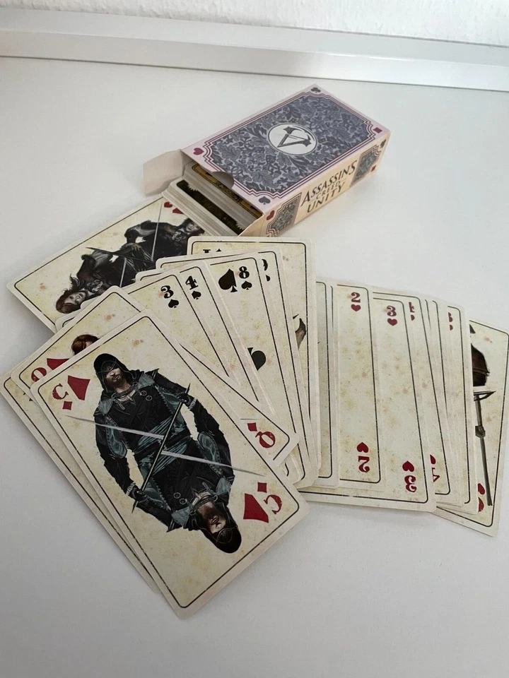 Assassins Creed Unity - PokerCards Full Set, hand designed poker cards - Bild 4 von 4