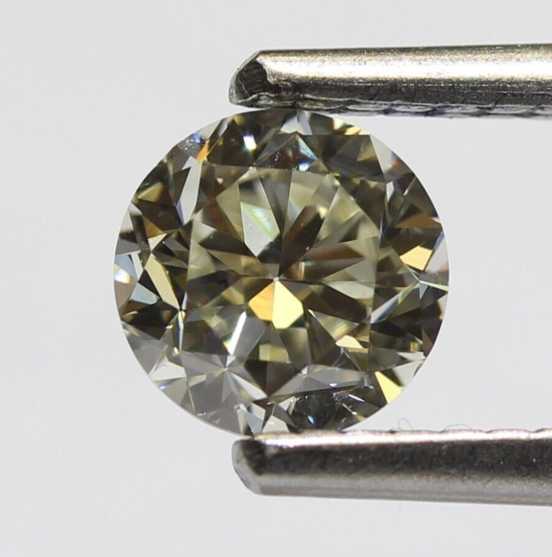GIA loose certified .63ct VS2 L round brilliant diamond estate vintage