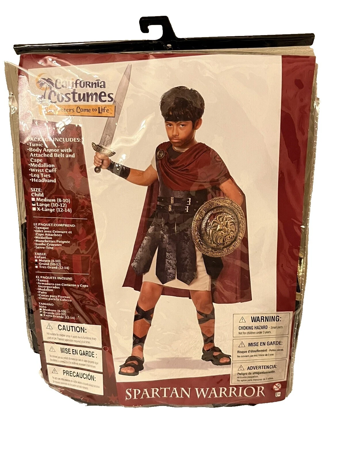 California Costume Collections полный комплект костюмы египетские/греческие/римские для мальчиков