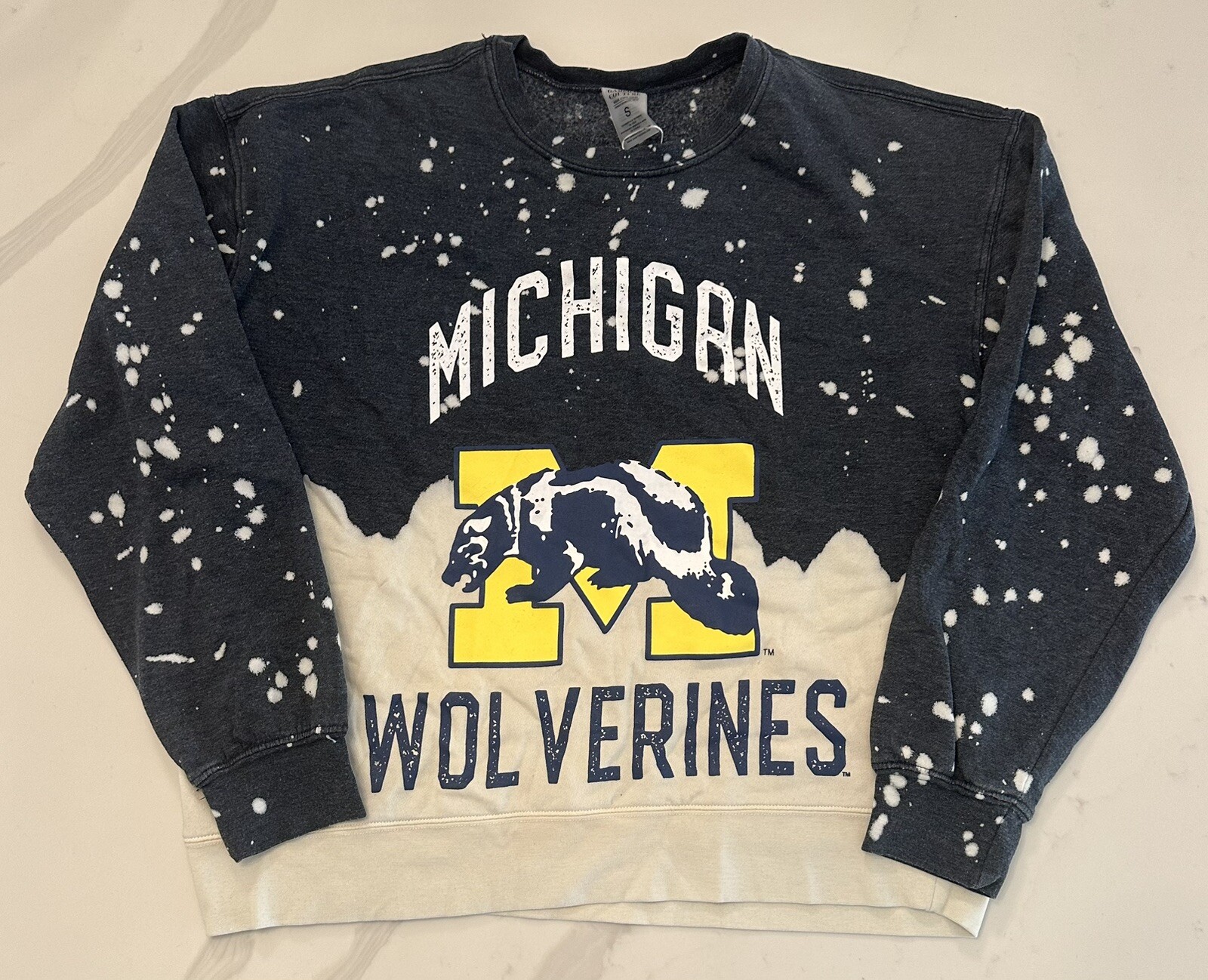 Gameday Couture Michigan Wolverines Women’s Small Crewneck Sweatshirt (DD164)