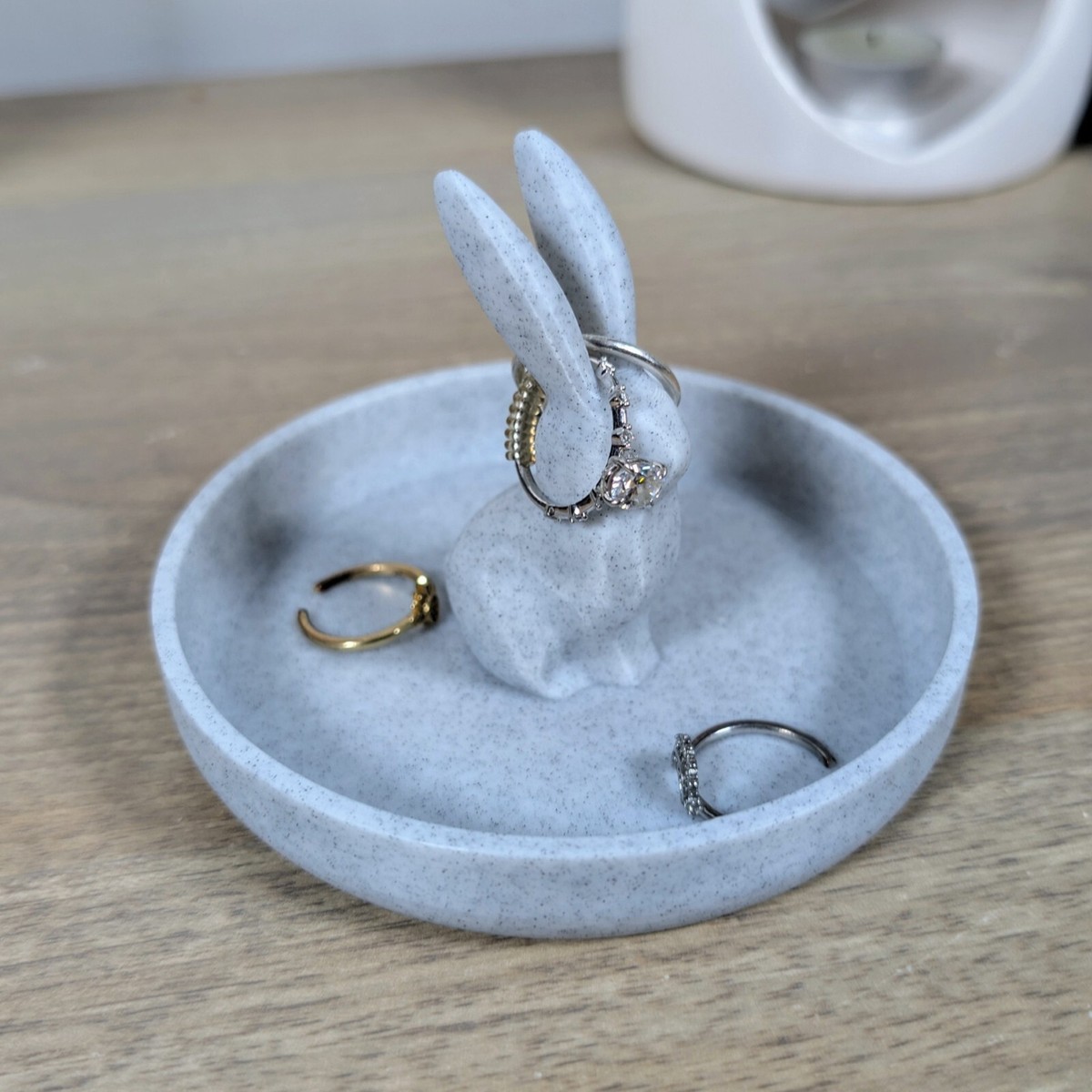 Cute Bunny Rabbit Jewellery Ring Holder | 3D Print | eBay