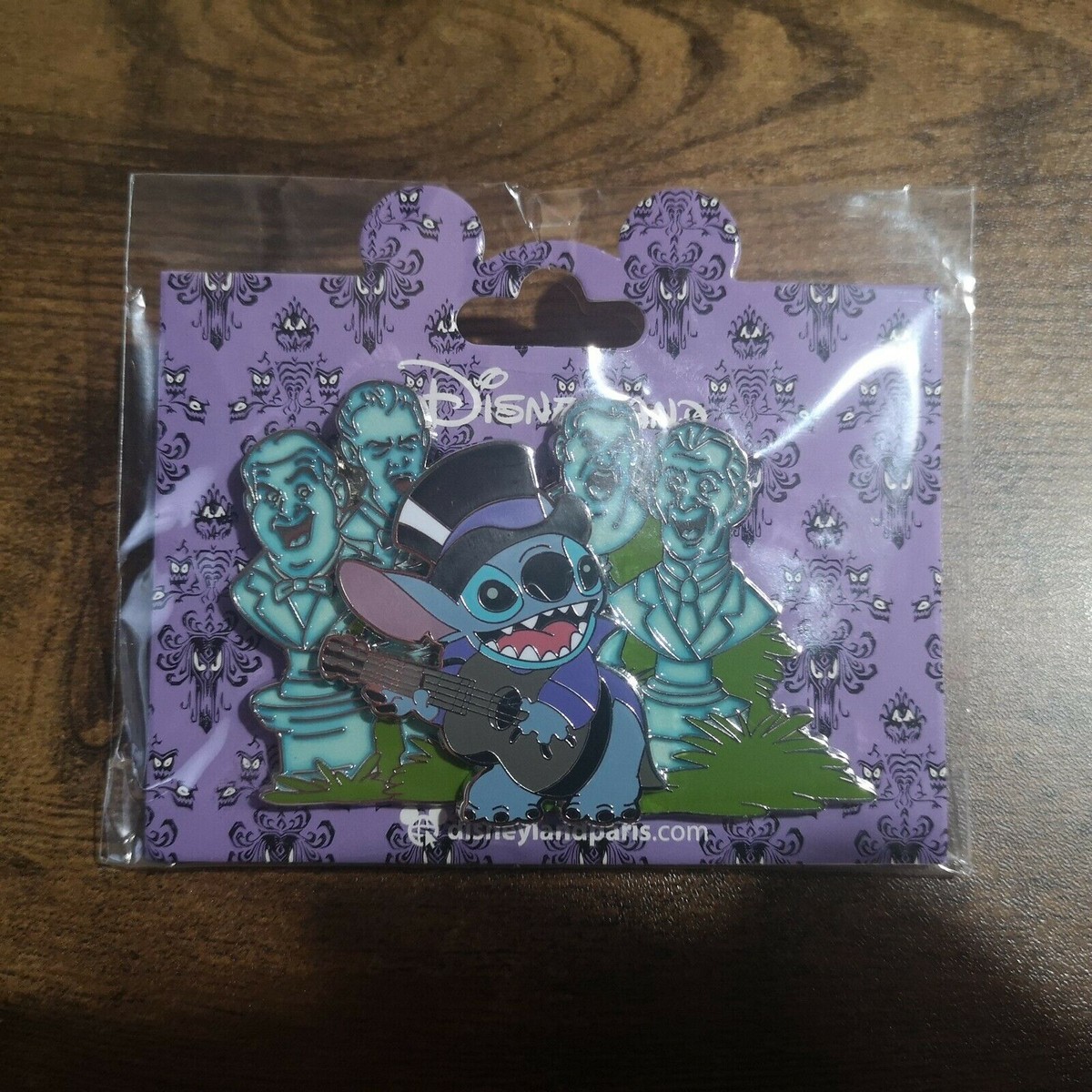Disneyland Paris Phantom Manor Pin DLP Stitch Chip Dale Goody