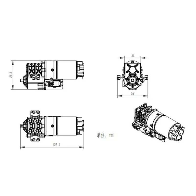 Metal 2 Gear Gearbox Upgrade Accessories for 1/14 Tamiya RC Truck SCANIA Car - Image 3 of 4