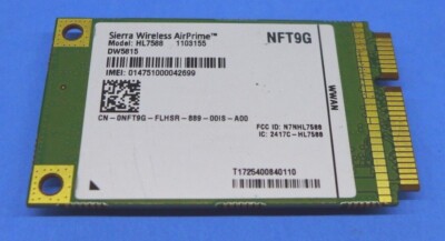 Sierra Wireless Airprime 4G LTE mini PCIe Wireless Card