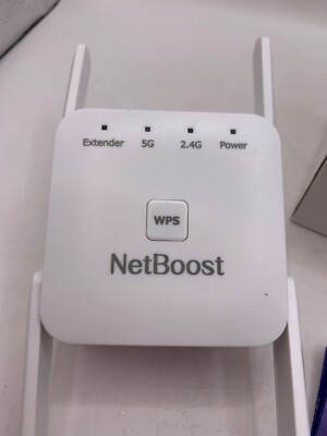 WiFi Range Extender Repeater NetBoost 2.4G Speed Up to 300 Mbps