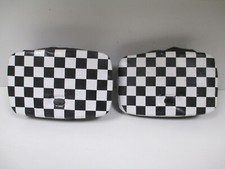 2 HOUSSE PLASTIQUE MOUSSE DAMIER POUR CIBIE 35 ANTIBROUILLARD LONGUE PORTEE IODE