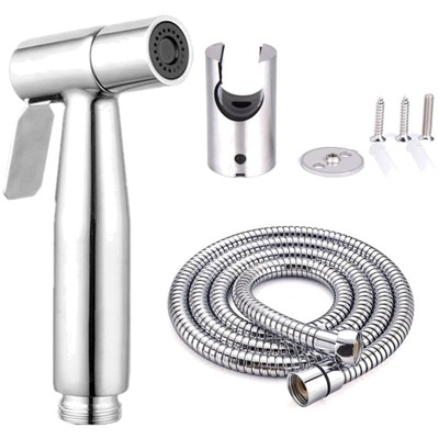 Leckfreier Edelstahl Bidet Sprayer mit Wandhalterung - 49 Zoll Flexibles Design