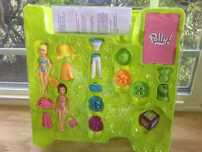 Polly Pocket - 2004 Fashion Beach Game, Brand New -Opened Box