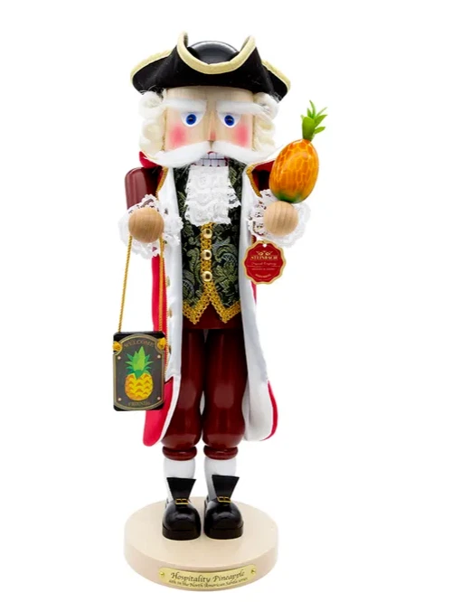 New in Box - Steinbach Hospitality Pineapple North America Santa Nutcracker