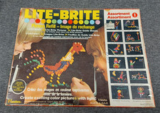 1976 Lite Brite Picture Refill Assortment 5474 Pack