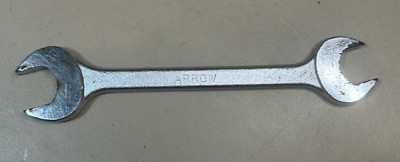 Vintage ARROW Drop Forged  15/16'' x 1'' Double Open End Wrench USA See Pics!