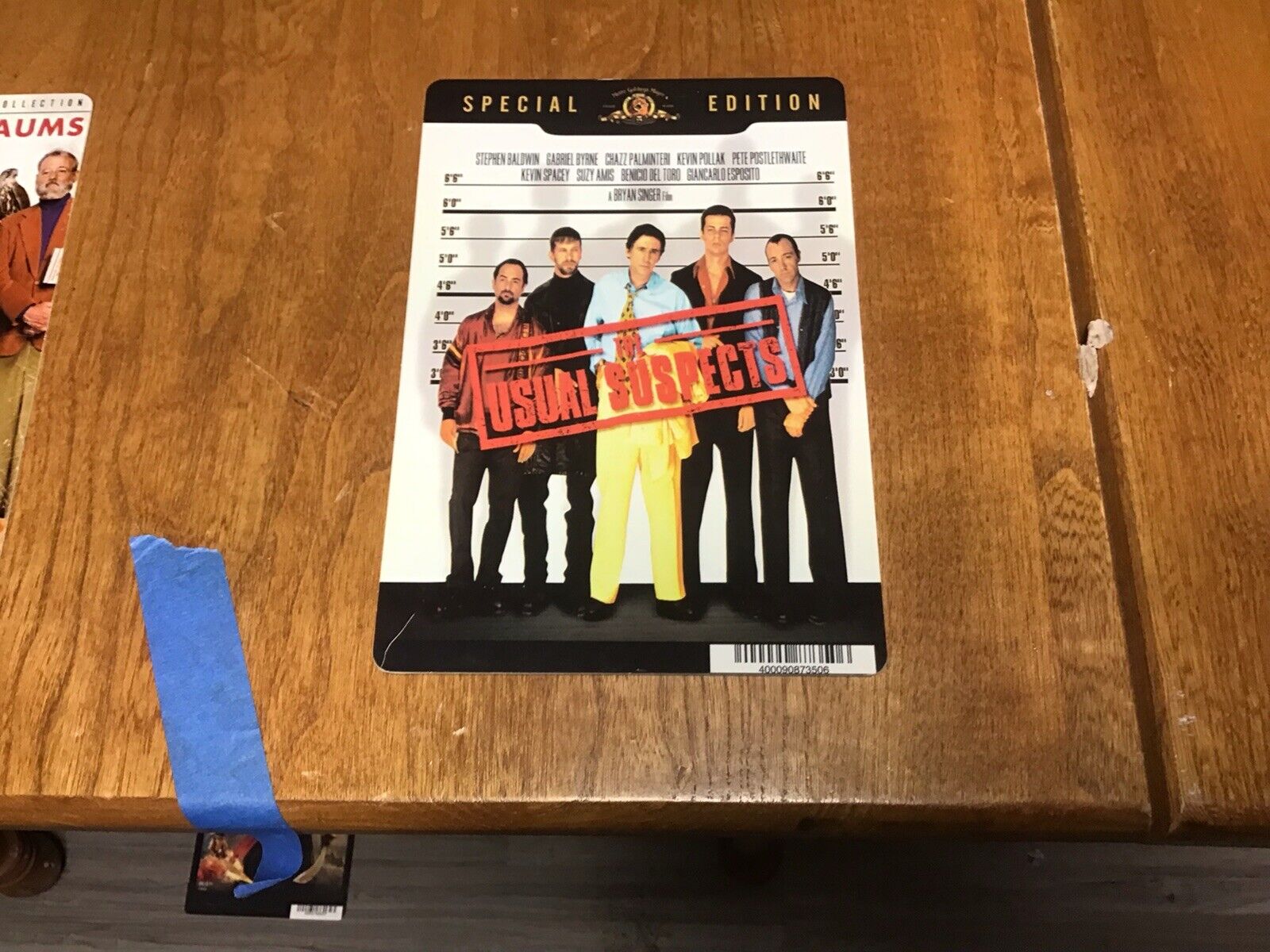 The Usual Suspects blockbuster movie backer Poster 8 X 5.5 Keyser