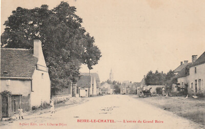 21 postcard BEIRE LE CHATEL L'ENTRÉE DU GRAND BEIRE