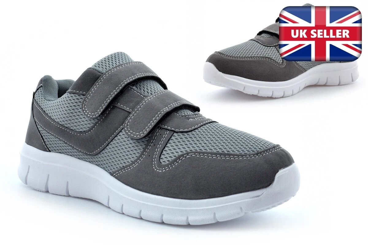 Mens Wide Fit Trainers Mens Wide Fit Shoes Wide Shoes Lightweight Touch Fasten