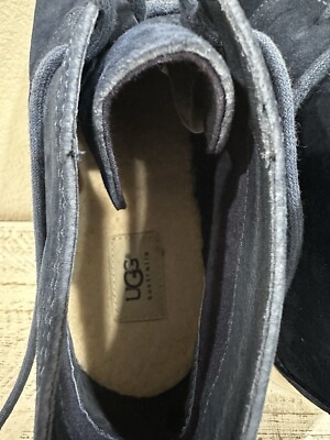 UGG Australia Freamon 1007645 Mens Blue Suede Ankle Chukka  display picture 1