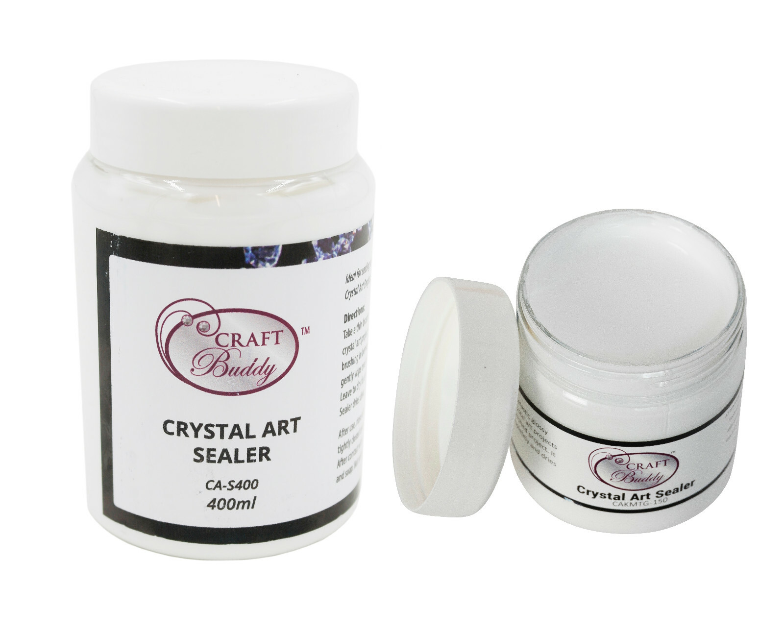 Craft Buddy Crystal Art Sealer 150ml or 400ml 5D Diamond Painting
