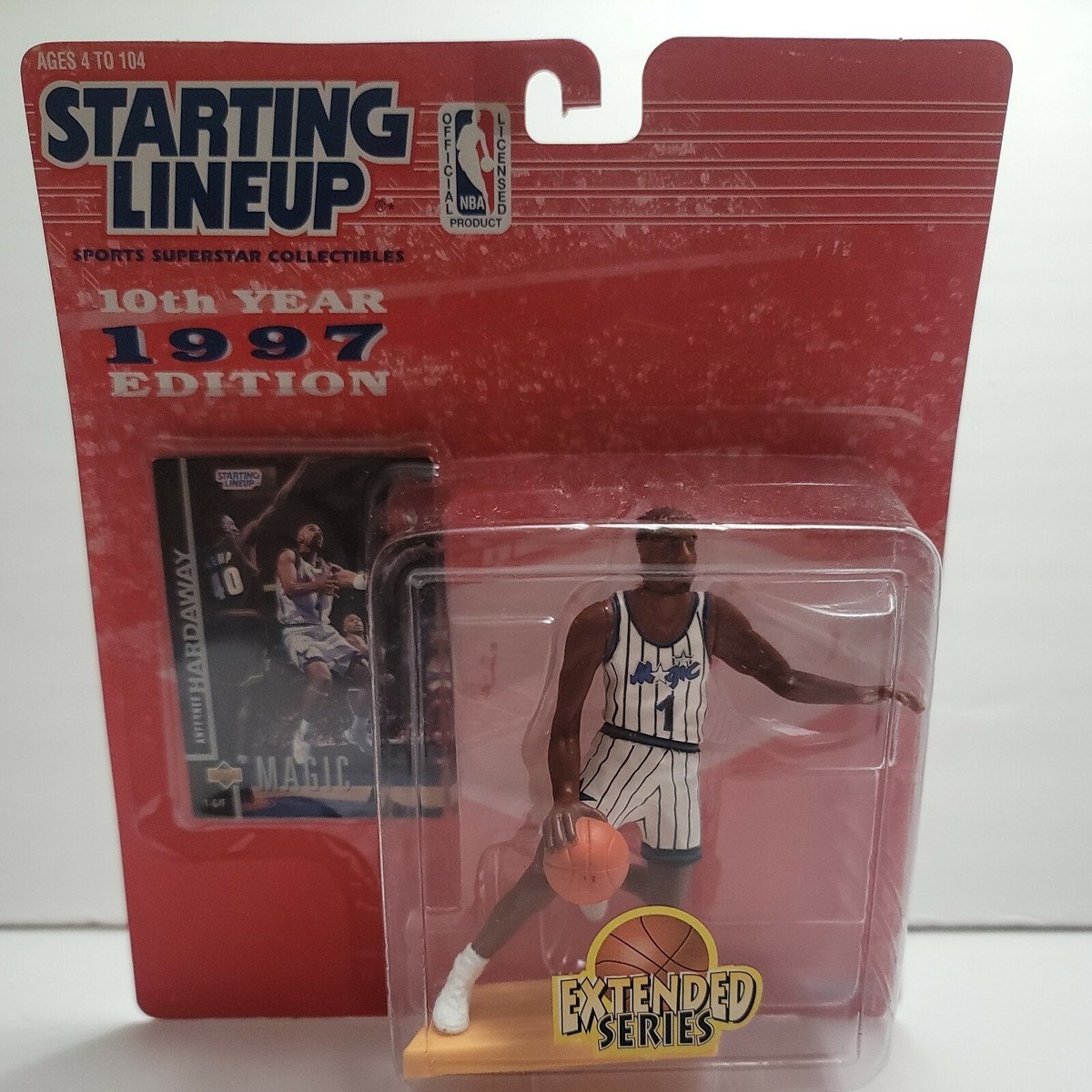 1997 Kenner NBA Basketball Anfernee Hardaway Starting Lineup