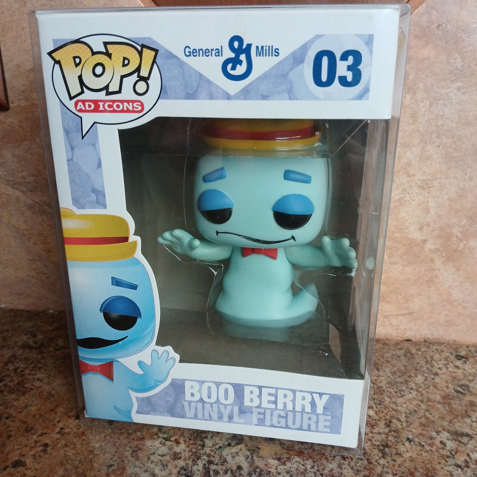 Funko Pop Abovedado! Ad Icons General Mills 03 Boo Berry - Con Protector