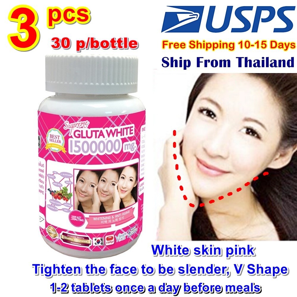 thailand best seller glutathione W24 White Gluta Supreme Whitening Anti Aging Shape Face 1500000 Mg  Glutathione