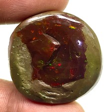 57 Cts Natural Opal Raw Rough 29.5x29mm Huge Untreated Collectors Loose Gemstone