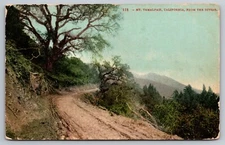 Mt. Tamalpais, California from the Divide. 1907 Postcard