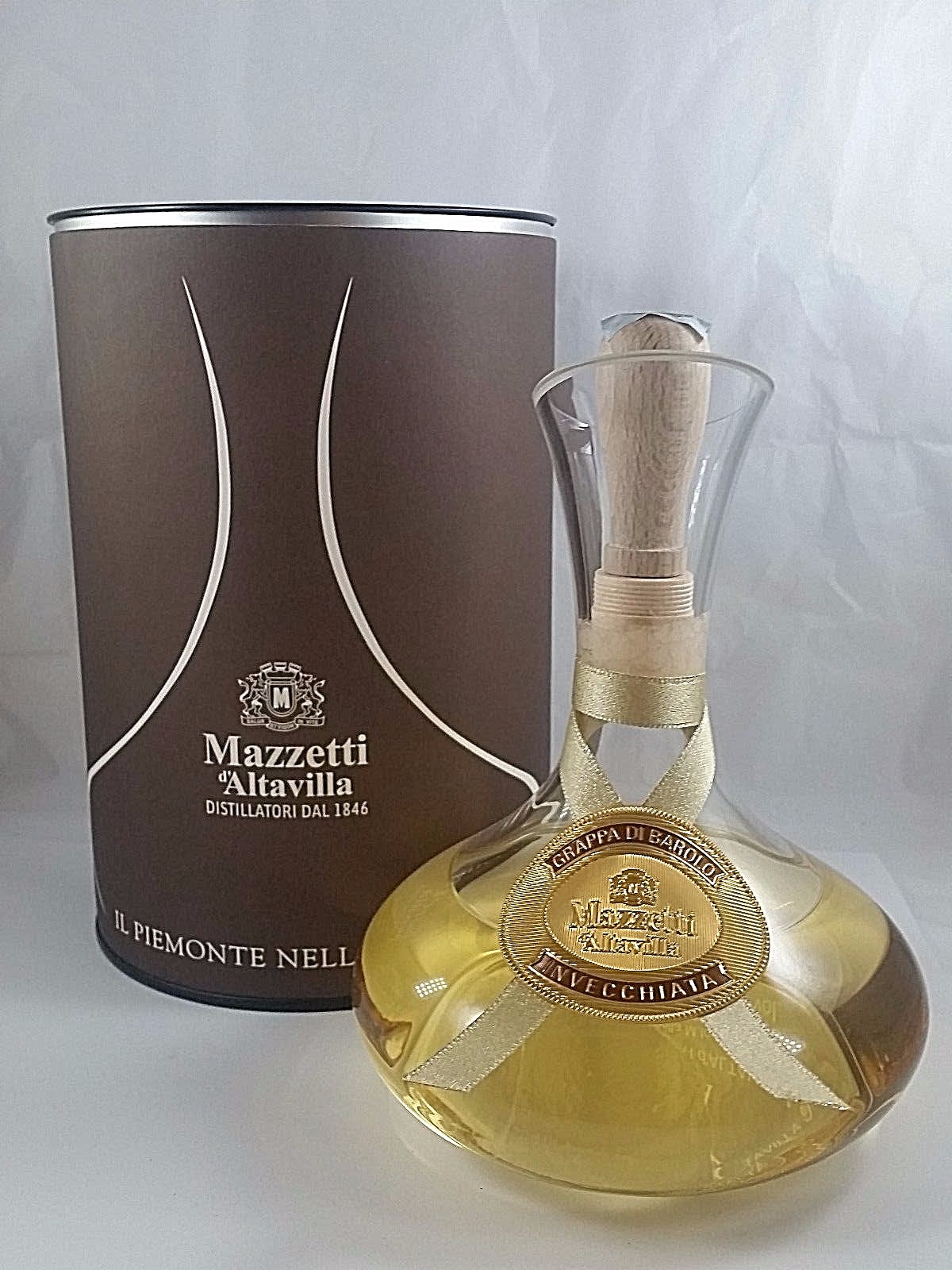1 Grappa Decantatori Barolo Invecchiata MAZZETTI D'ALTAVILLA Distillerie cl. 35