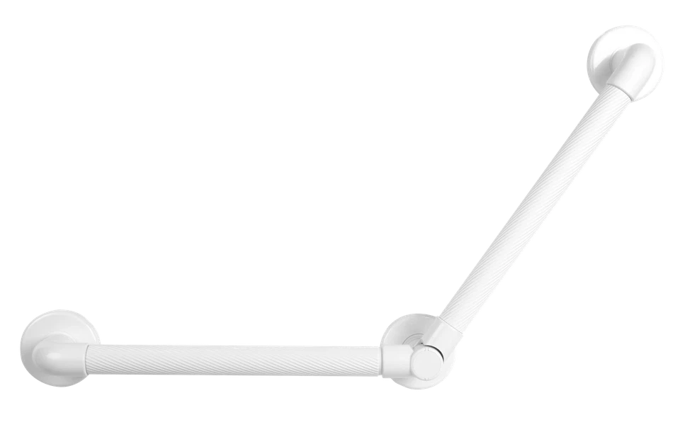 Alberts Haltegriff verstellbar Bad Aufstehhilfe geriffelt Winkelgriff Stützgriff