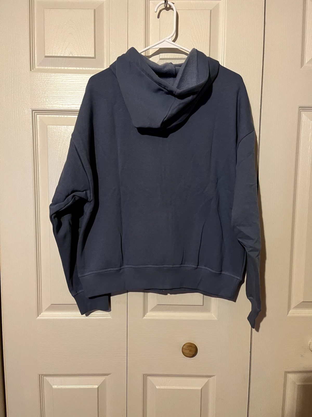 UNDERCOVER Felpa con cappuccio Victoria's Secret ROSA blu edera pile campus cerniera intera ~ taglia SMALL ~ nuova con etichette