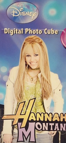 Hannah Montana Digital Photo Cube Viewer Displays Up To 70 Photos, 2008, Ages 8+ - 第 10/12 張圖片