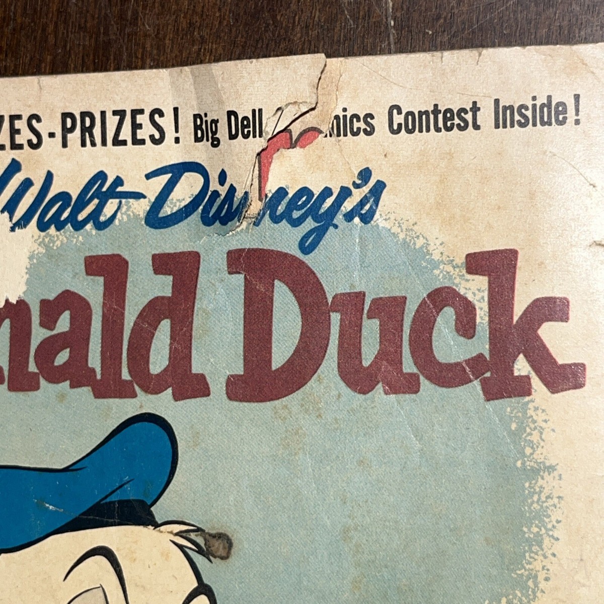 Walt Disney's Donald Duck #78 - 1961 Dell Comics - Vtg Silver Age