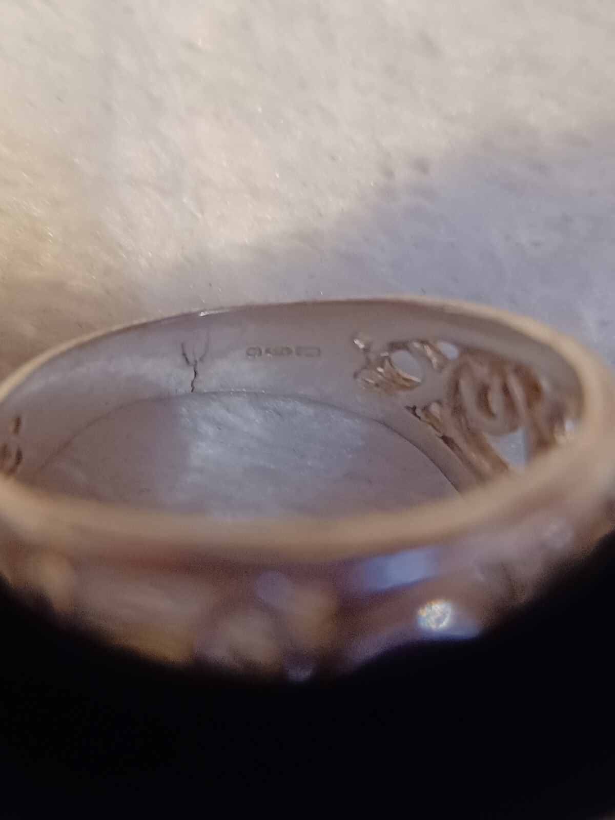 Amethyst Bubble Ring Solid Sterling Silver Round … - image 7