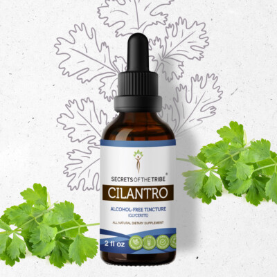 Secrets Of The Tribe Cilantro Tincture Alcohol-FREE
