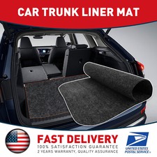 Gray 80x40 Auto Car Trunk Liner Upholstery Non-woven Fabric Anti-slip Carpet