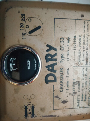 Chargeur batterie vintage dary - Équipement auto
